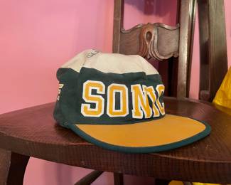 1990s Seattle Supersonics Pillbox Style Cap