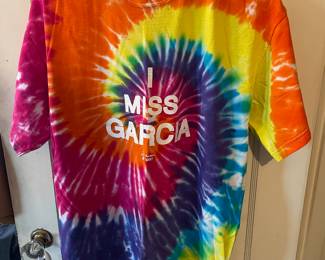 1997 Grateful Dead "I Miss Garcia" Tie Dye T-Shirt