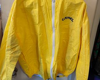 1992 Joe Camel Yellow Lightweight Wind Breaker Jacker