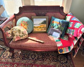 Victorian Style Settee