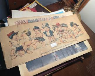 World War I "Quit Your Fighting and Let's All Be Friends" Political Cartoon Print