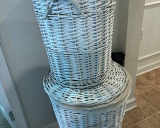 Wicker Laundry baskets