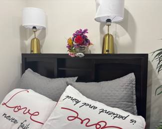 Bed frame with storage 