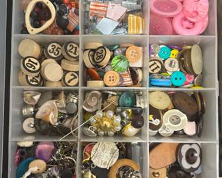 Button and craft lot