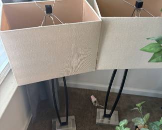 Tall table lamps 