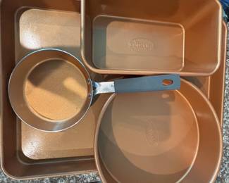 Gotham Steel cookware and bakeware