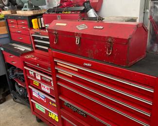 Snap-On Tool Chest, Craftsman Tool Chest, DeeZee Tool Chest
