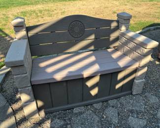 Outdoor Storage Bench