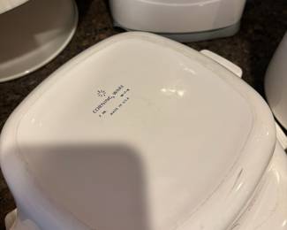 Corning Ware Wheat Casserole Dishes & Coffee Percolator