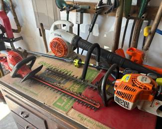 Black & Decker Hedge Trimmer, Stihl HS 45 Hedge Trimmer, Stihl Leaf Blower
