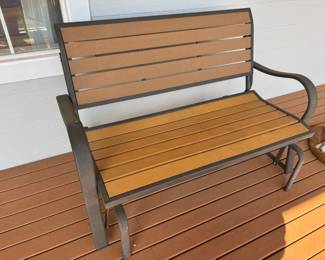 Lifetime Outdoor Glider Bench