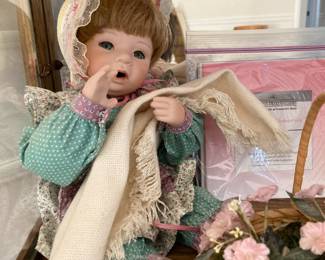 The Ashton Drake Gallery "Warmth Of The Heart” Porcelain Doll By Julie Good Kruger
