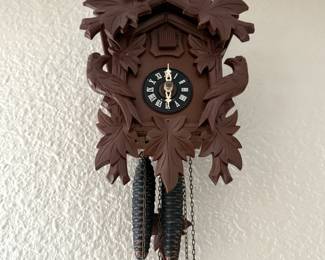 Leaf & Loon Style Cuckoo Clock