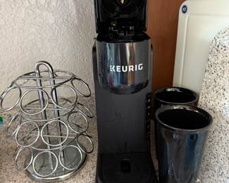 Keurig Single Serve K-Cup Pod Coffee Maker, Keurig K-Cup Carousel Coffee Pod Holder