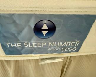 The Sleep Number Model 5000 Queen Size Mattress