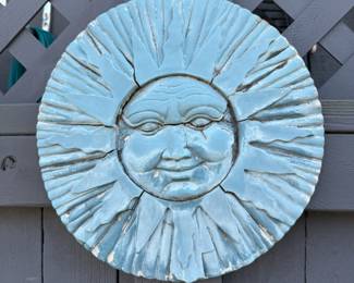  Smiling Sun Face Yard Art