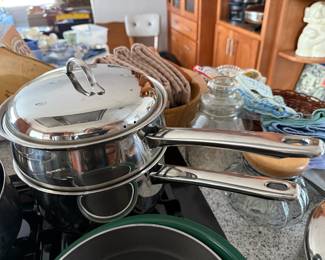 Belgique Stainless Steel Pans