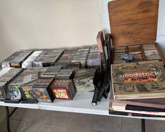 CD’s Cassette tapes