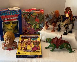 Vintage Masters of the Universe toys