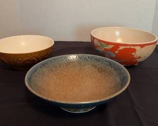 Assorted Pottery Bowls
