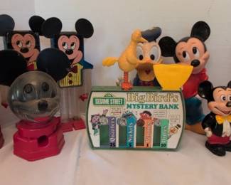 Mickey Mouse Coin Banks