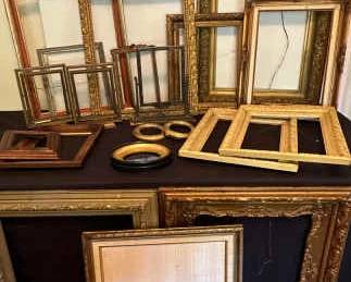 Variety of Ornate Picture Frames