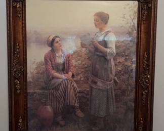 Daniel Ridgway Knights The Letter framed print