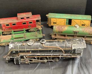 002 American Flyer Lines Locomotive & Boxcars
