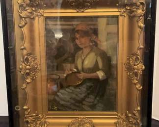 Original oil on canvas painting