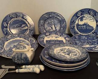 American Revolution Commemorative Style Plates