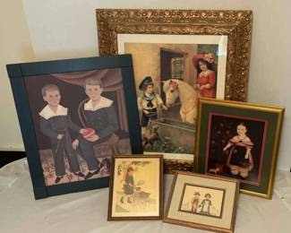 Vintage Childrens Portrait prints
