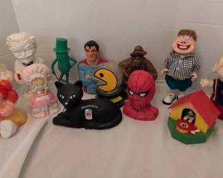 Assorted Character Coin Banks