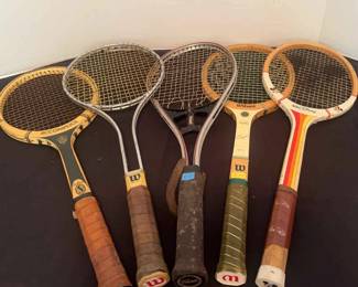 Variety Of Tennis Rackets