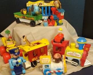 Vintage Fisher Price Circus Train