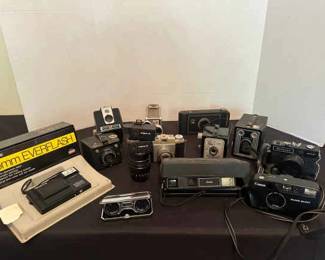 Variety Of Kodak Brownie, Polaroid And More