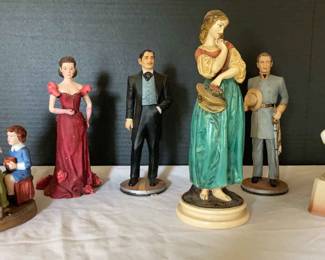 Borghese Italian Girl, Norman Rockwell, Gone With The Wind Music Box