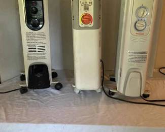 Three Floor Heaters