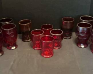 Cranberry Tumblers