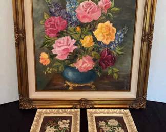 006 Original Still Life Floral Painting