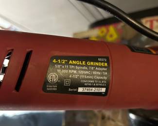 Chicago Electric Grinders Porter Cable Sanders
