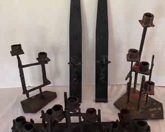 Heavy Duty Metal Candle Holders