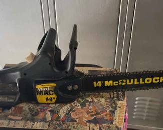 McCullough 14 Mini Mac Chain Saw Craftsman Chain Saw craftsman Brushwacker Electric Hedge Trimmer