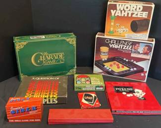 Vintage Board Card Games
