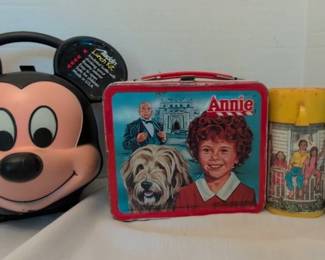 Mickey Annie Lunch Boxes w Thermos