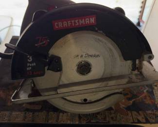 Craftsman Circular Saw, Jig Saw, Sears Drill