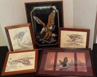 Bald Eagle Framed Art