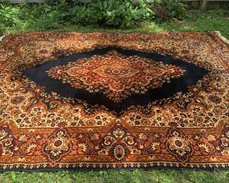 Persian Style Centered Medallion Rug