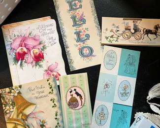 Vinatge cards