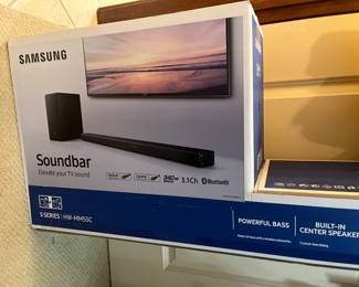 New inbox, Samsung sound bar
