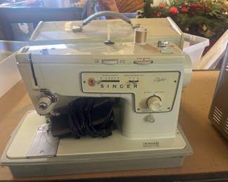 Singer, stylist, sewing machine